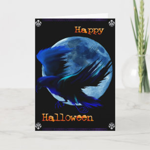 De Raven Halloween kaarten