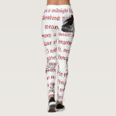 De Raven  Poem-Leggings Leggings (Achterkant)