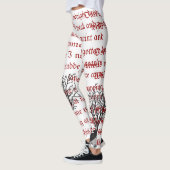 De Raven  Poem-Leggings Leggings (Links)