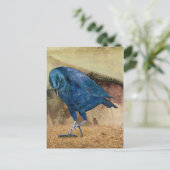 De Raven roept me! Briefkaart (Staand voorkant)