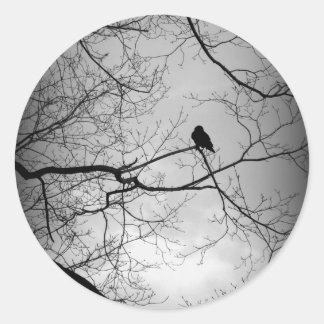 De Raven Ronde Sticker