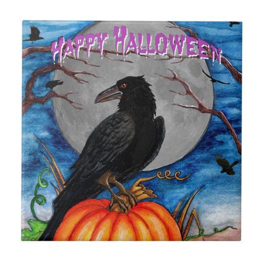 De Raven Tegeltje (Voorkant)