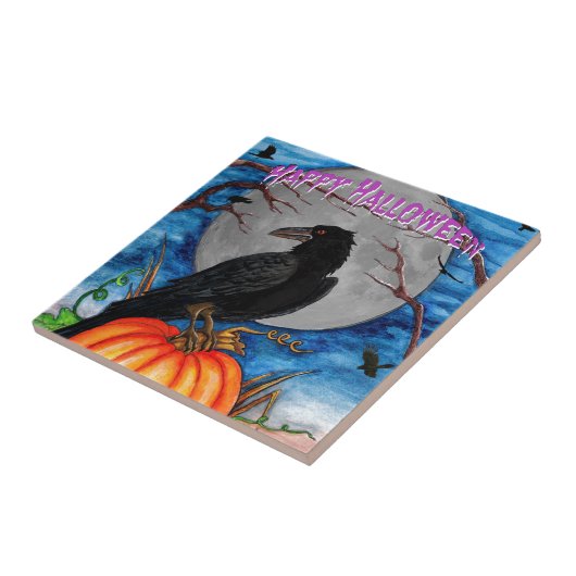 De Raven Tegeltje (Zijkant)
