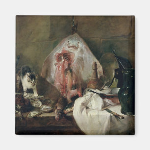 De Ray of, The Kitchen Interior, 1728 Magneet