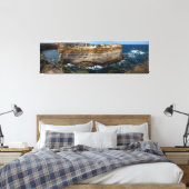 De Razorback, Great Ocean Road, Victoria Canvas Afdruk (Insitu (Slaapkamer))