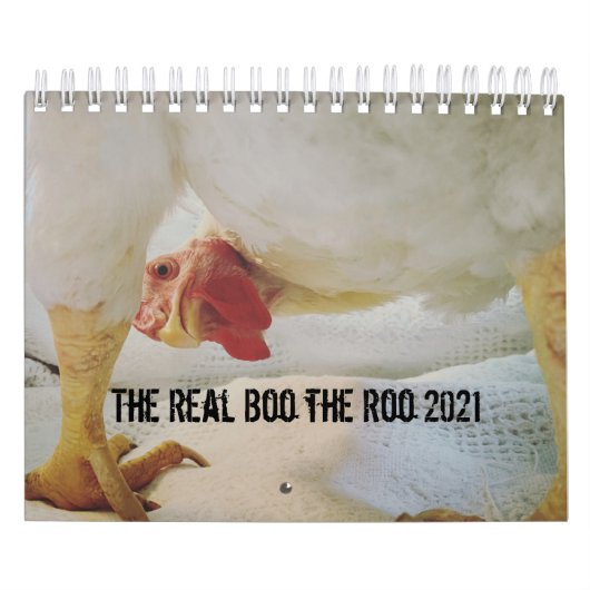 De Real Boo de Roo 2021 kleine kalender (Hoes)