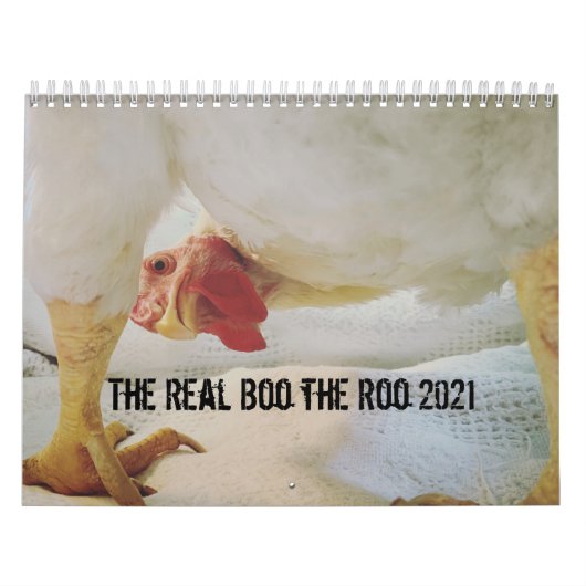 De Real Boo de Roo 2021 middelgrote kalender (Hoes)