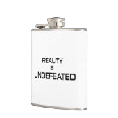 De realiteit is ongestoord heupfles (Links)