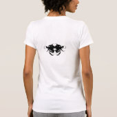 De realiteit is slechts een Rorschach-inkblot. T-shirt (Achterkant)