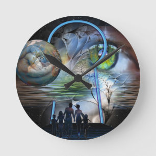 De realiteiten verschepen ronde klok