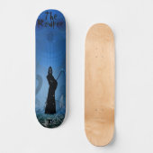 De Reaper in Blue Dd Brand Skateboard (Voorkant)