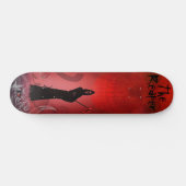 De Reaper in Red Dd Brand Skateboard (Horizontaal)