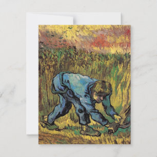 De Reaper met Sickle van Vincent van Gogh