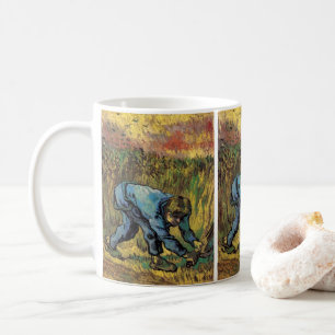 De Reaper met Sickle van Vincent van Gogh Koffiemok