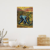 De Reaper met Sickle van Vincent van Gogh Poster (Keuken)