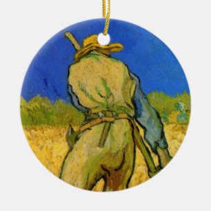 De Reaper (na Millet) van Vincent van Gogh Keramisch Ornament