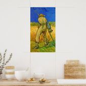 De Reaper (na Millet) van Vincent van Gogh Poster (Keuken)