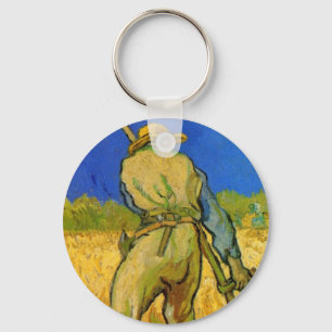 De Reaper (na Millet) van Vincent van Gogh Sleutelhanger