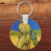 De Reaper (na Millet) van Vincent van Gogh Sleutelhanger (Voorkant)