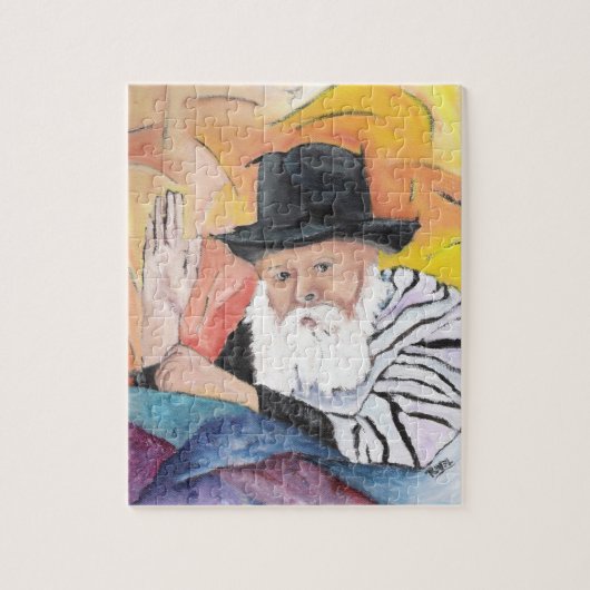 De Rebbe Legpuzzel (Verticaal)