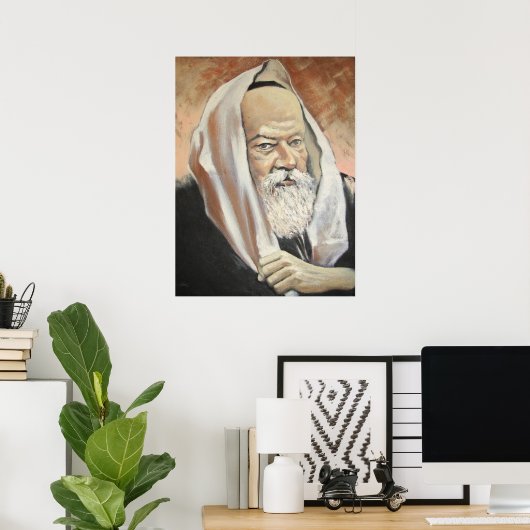 De Rebbe Poster (Thuiskantoor)