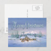 DE RECENTE AANKOMST VAN DE AVOND DOOR SHARON BRIEFKAART (Voorkant / Achterkant)