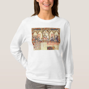De rechtbank van Alfonso X "de Wise" T-shirt