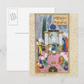 De rechtbank van de sultan briefkaart (Voorkant / Achterkant)