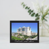 De rechtbank van het district Palm Beach - West Pa Briefkaart (Staand voorkant)