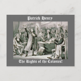 De rechten van de kolonies! briefkaart