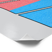 De rechten van de mens perfect poster (Hoek)