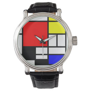 De rechthoeken vierkanten gekleurde I van het Horloge