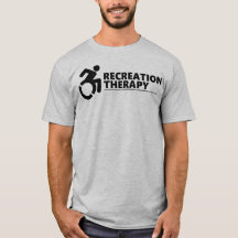 De recreatietherapie grijze T-shirt