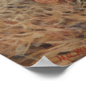 De Red Calf Fine Art-afdrukken Poster (Hoek)