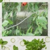 DE RED CARDINAL handdoek (Gevouwen)