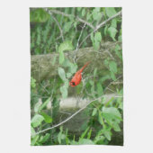 DE RED CARDINAL handdoek (Verticaal)