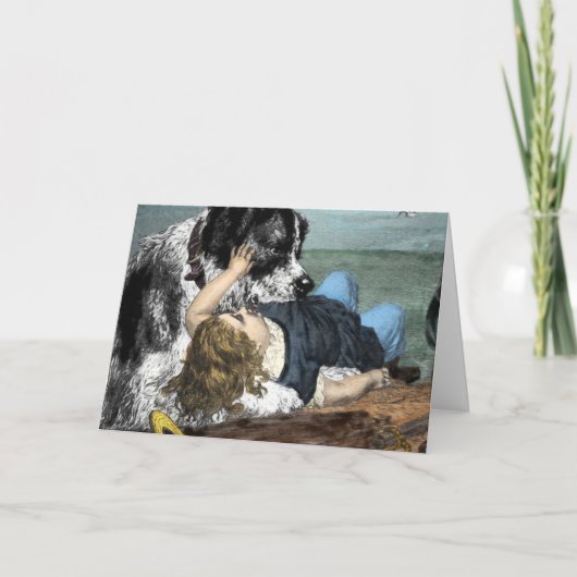 De redding bedankkaart (Voorkant)