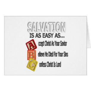 De redding is gemakkelijk als ABC