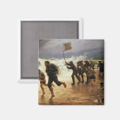 De redding magneet (Voorkant / Achterkant)