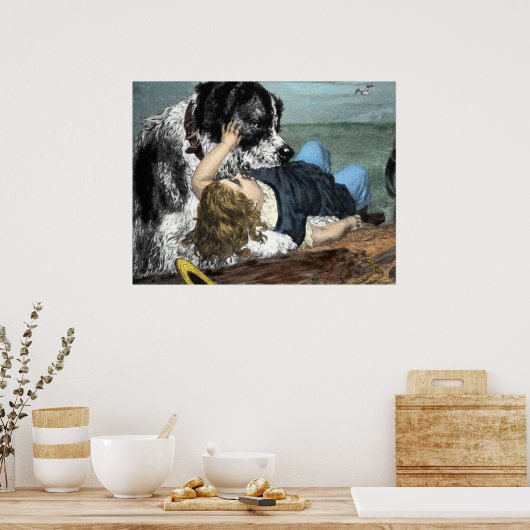 De redding poster (Keuken)