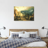 De redding van John Wesley Canvas Afdruk (Insitu (Slaapkamer))