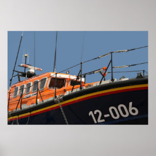De reddingsboot van Llandudno Poster