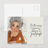 De reden briefkaart (Voorkant / Achterkant)