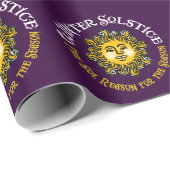 De reden van de Sol voor het Seizoen Cadeaupapier (Rol Hoek)