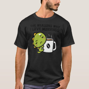 De reden waarom ik van de Drink van Dinos hou T-shirt