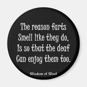 De reden waarom scheten ruiken zoals ze ruiken magneet