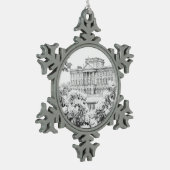 De redenen in Pemberley - Tin Sneeuwvlok Ornament (Links)