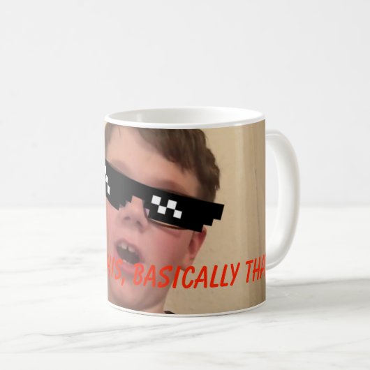 De Redstone Gamer64 YouTube de tasse conception (Devant droit)