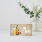 De Réduction Carte boisson ou billet gratuit (Debout devant)