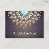 De Réduction Massothérapie carte cadeau (Devant)